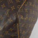 LOUIS VUITTON Monogram Keepall 55 Boston Bag M41424 LV Auth 160532-16
