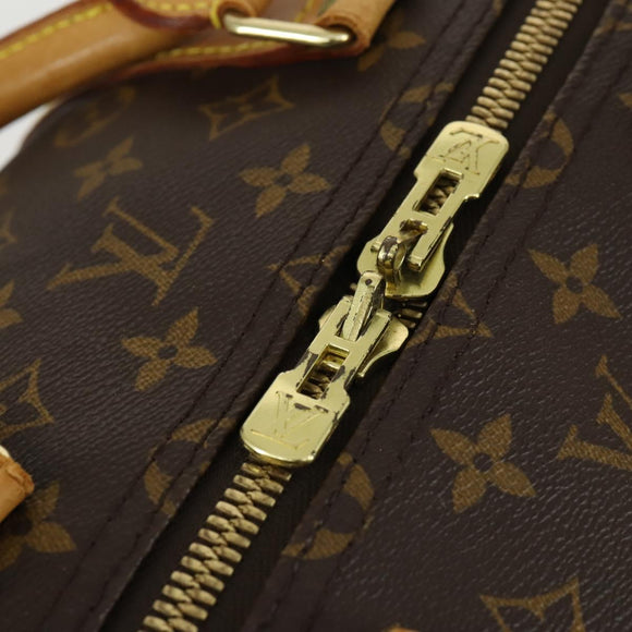 LOUIS VUITTON Monogram Keepall 55 Boston Tasche M41424 LV Auth 160532