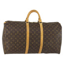 LOUIS VUITTON Monogram Keepall 55 Boston Tasche M41424 LV Auth 160532-1