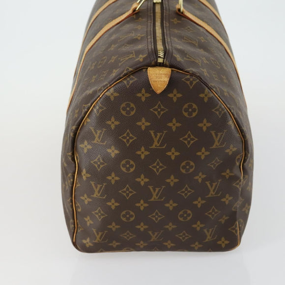LOUIS VUITTON Monogram Keepall 55 Boston Tasche M41424 LV Auth 160532