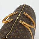 LOUIS VUITTON Monogram Keepall 55 Boston Bag M41424 LV Auth 160532-6
