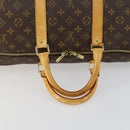 LOUIS VUITTON Monogram Keepall 55 Boston Bag M41424 LV Auth 160532-7