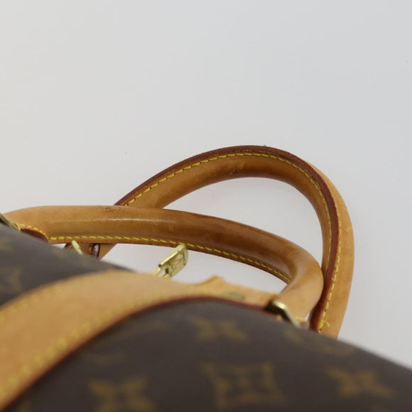 LOUIS VUITTON Monogram Keepall 55 Boston Bag M41424 LV Auth 160532