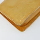 LOUIS VUITTON Vernis Lexington Accessory Pouch Beige M91010 LV Auth 160549-16