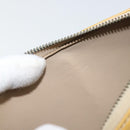LOUIS VUITTON Vernis Lexington Accessory Pouch Beige M91010 LV Auth 160549-18