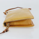 LOUIS VUITTON Vernis Lexington Accessory Pouch Beige M91010 LV Auth 160549-5