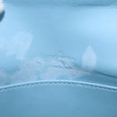 LOUIS VUITTON Vernis Thompson Street Shoulder Bag Baby Blue M91009 Auth 160550-10