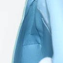 LOUIS VUITTON Vernis Thompson Street Shoulder Bag Baby Blue M91009 Auth 160550-19