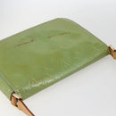 LOUIS VUITTON Vernis Thompson Street Shoulder Bag Baby Blue M91009 Auth 160550-6