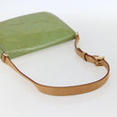 LOUIS VUITTON Vernis Thompson Street Shoulder Bag Baby Blue M91009 Auth 160550-7