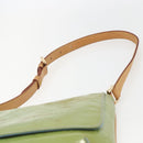 LOUIS VUITTON Vernis Thompson Street Shoulder Bag Baby Blue M91009 Auth 160550-8