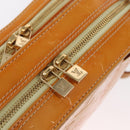 LOUIS VUITTON Monogram Vernis Marley Backpack Yellow M91040 LV Auth 160551-18