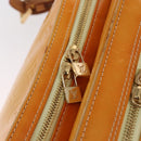 LOUIS VUITTON Monogram Vernis Marley Backpack Yellow M91040 LV Auth 160551-9