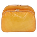 LOUIS VUITTON Monogram Vernis Marley Backpack Yellow M91040 LV Auth 160551-13