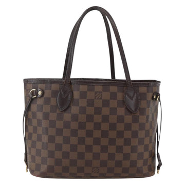 LOUIS VUITTON Damier Ebene Neverfull PM Tote Bag N51109 LV Auth 160553 - 0