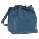 LOUIS VUITTON Epi Petit Noe Shoulder Bag Blue M44105 LV Auth 160554-1
