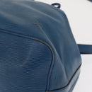 LOUIS VUITTON Epi Petit Noe Shoulder Bag Blue M44105 LV Auth 160554-14