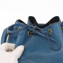 LOUIS VUITTON Epi Petit Noe Shoulder Bag Blue M44105 LV Auth 160554-10