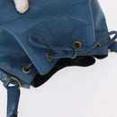 LOUIS VUITTON Epi Petit Noe Shoulder Bag Blue M44105 LV Auth 160554-6