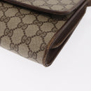 GUCCI GG Supreme Shoulder Bag PVC Beige Gold 904 02 050 Auth 160557-14