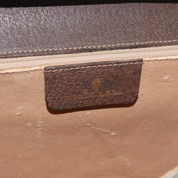 GUCCI GG Supreme Shoulder Bag PVC Beige Gold 904 02 050 Auth 160557