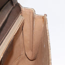 GUCCI GG Supreme Shoulder Bag PVC Beige Gold 904 02 050 Auth 160557-19