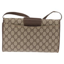 GUCCI GG Supreme Shoulder Bag PVC Beige Gold 904 02 050 Auth 160557-2