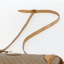 GUCCI Micro GG Supreme Shoulder Bag PVC Beige Gold Auth 160560-8