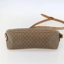 GUCCI Micro GG Supreme Shoulder Bag PVC Beige Gold Auth 160560-9