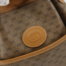 GUCCI Micro GG Supreme Shoulder Bag PVC Beige Gold Auth 160561-15