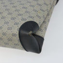 GUCCI Micro GG Supreme Sherry Line Bag PVC Navy Gold 001 14 5364 Auth 160562-15