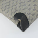 GUCCI Micro GG Supreme Sherry Line Bag PVC Navy Gold 001 14 5364 Auth 160562-16