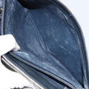 GUCCI Micro GG Supreme Sherry Line Bag PVC Navy Gold 001 14 5364 Auth 160562-23