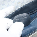 GUCCI Micro GG Supreme Sherry Line Bag PVC Navy Gold 001 14 5364 Auth 160562-12