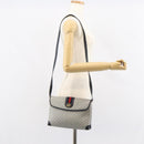 GUCCI Micro GG Supreme Sherry Line Bag PVC Navy Gold 001 14 5364 Auth 160562-24