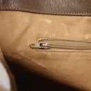 GUCCI GG Supreme Web Sherry Line Tote Bag PVC Beige Red Auth 160567-15