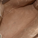 GUCCI GG Supreme Web Sherry Line Tote Bag PVC Beige Red Auth 160567-16