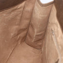 GUCCI GG Supreme Web Sherry Line Tote Bag PVC Beige Red Auth 160567-18