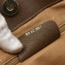 GUCCI GG Supreme Web Sherry Line Tote Bag PVC Beige Red Auth 160567-21