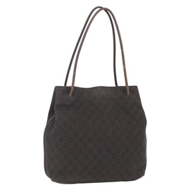 GUCCI GG Canvas Shoulder Bag Brown 101341 Auth 160570