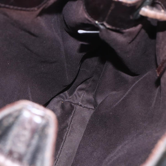 GUCCI GG Canvas Shoulder Bag Brown 101341 Auth 160570