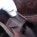 GUCCI GG Canvas Shoulder Bag Brown 101341 Auth 160570-20