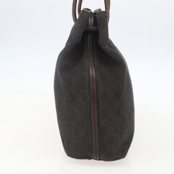 GUCCI GG Canvas Shoulder Bag Brown 101341 Auth 160570