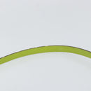 GUCCI Bamboo Hand Bag Enamel 2way Green Gold 000 2040 0323 Auth 160576-9