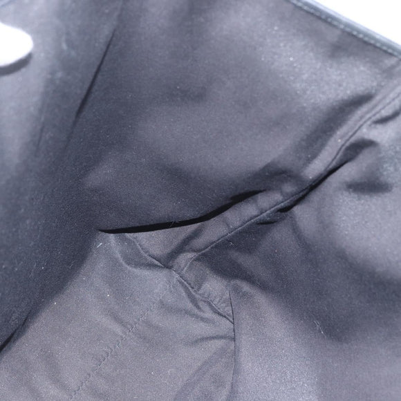 GUCCI Tote Bag Canvas Outlet Black Gold 238696 Auth 160577