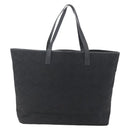 GUCCI Tote Bag Canvas Outlet Black Gold 238696 Auth 160577-3