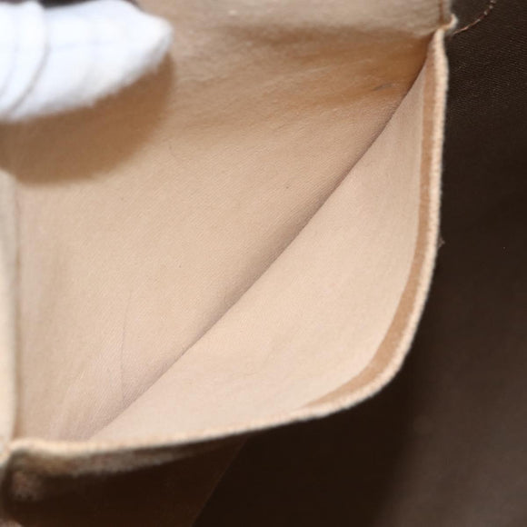 GUCCI GG Plus Supreme Web Sherry Line Tote Bag PVC Beige Gold Auth 160582