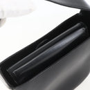 GUCCI Hand Bag Enamel Black Silver 007 0249 Auth 160583-6