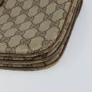 GUCCI GG Supreme Clutch Bag PVC Beige Gold 004 106 0024 Auth 160587-15