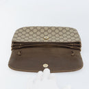 GUCCI GG Supreme Clutch Bag PVC Beige Gold 004 106 0024 Auth 160587-9
